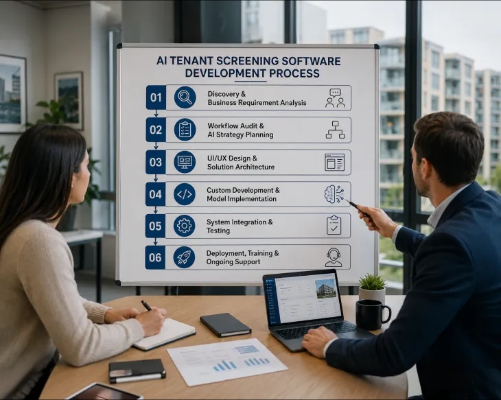 AI Tenant Screening Software Development Process for Property Management
