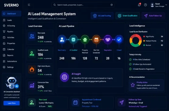AI lead management software