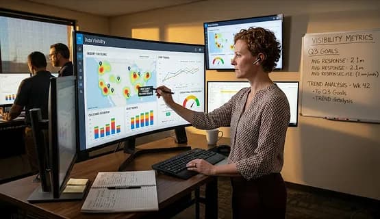 Better Data Visibility & Decision-Making 