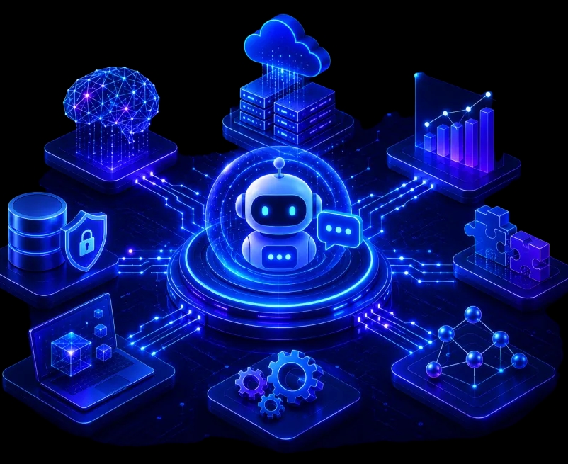 Tech Stack used for Property Management AI Chatbot & Virtual Assistant Development