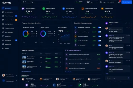 AI Chatbot & Virtual Assistant Built for Modern Property Management