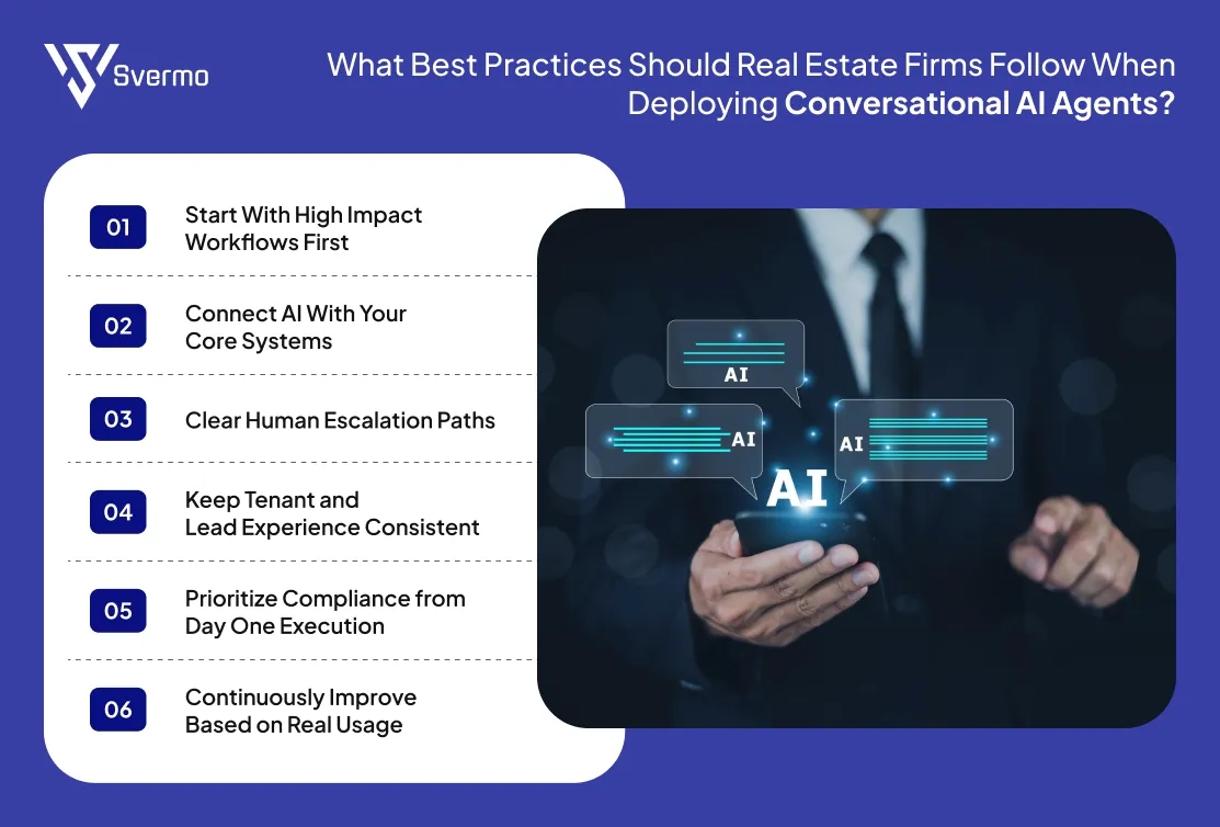 Best Practices Should Real Estate Firms Follow When Deploying Conversational AI Agents