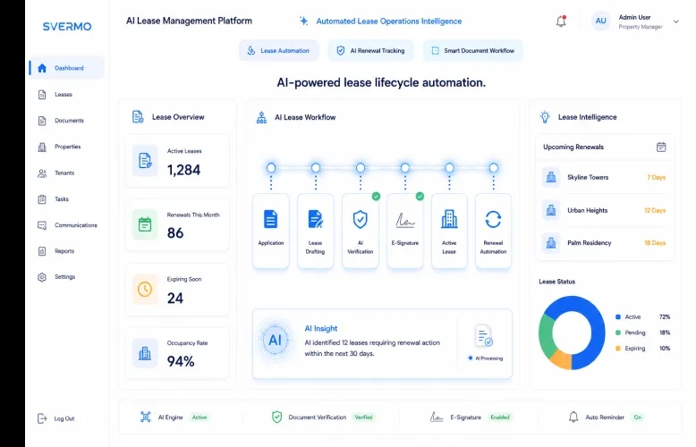 AI Lease Management Automation for Modern Property Operations