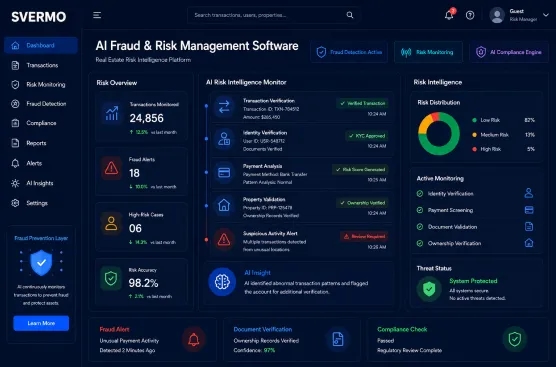 AI Fraud and Risk Management Software Built for Real Estate Operations