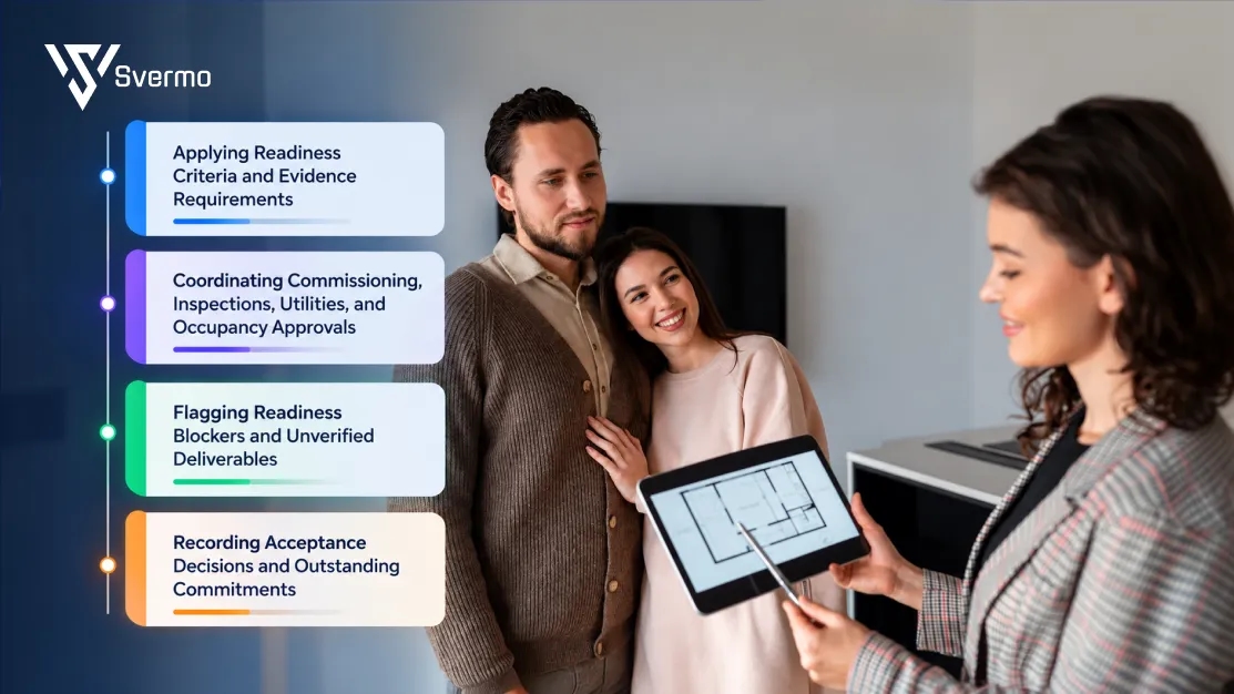 AI operational readiness platform for residential projects